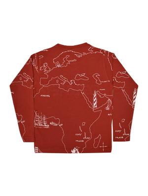 crew neck quirky print shirt - 16602080 - Standard Image - 2
