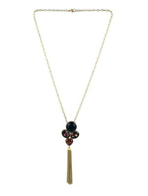 multi colored glass chain necklace - 16602274 - Standard Image - 2