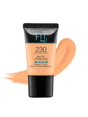 Maybelline New York Fit Me Matte+Poreless Liquid Foundation Tube, 115 Ivory, 18ml - 16602507 - Standard Image - 2