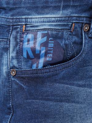 blue heavy washed jeans - 16602930 - Standard Image - 5