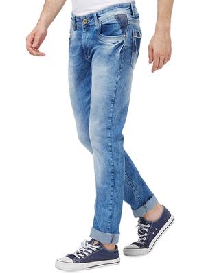 blue heavy washed jeans - 16602944 - Standard Image - 2
