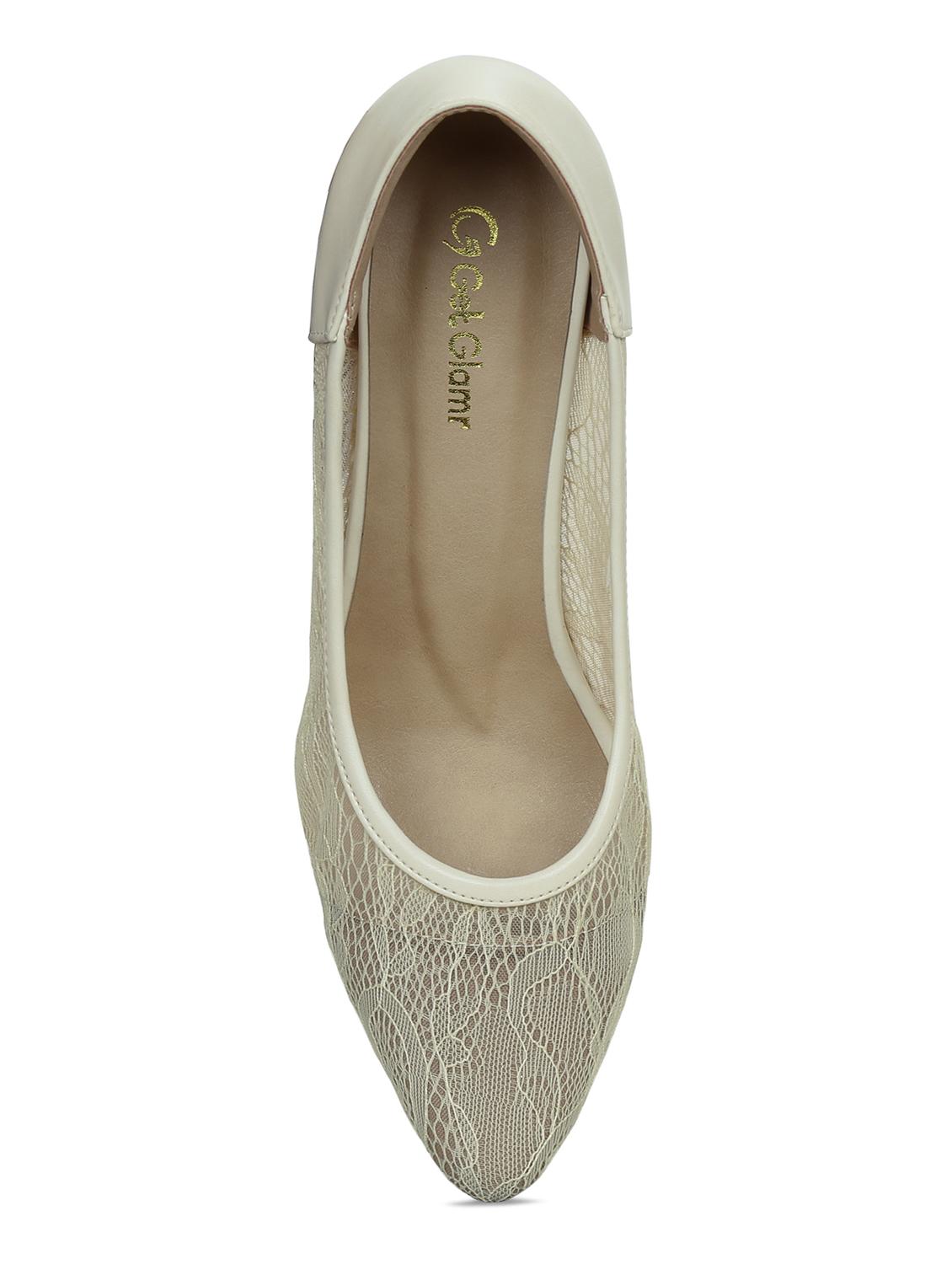 white slip on pumps - 16603018 - Zoom Image - 5