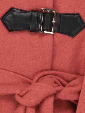 button detail tie knot cape - 16603773 - Standard Image - 5