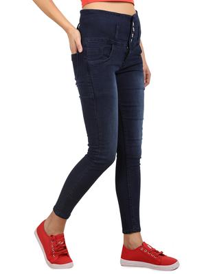 high rise stone washed jeans - 16604159 - Standard Image - 2