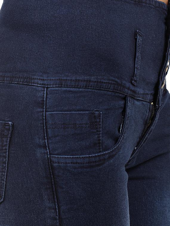 high rise stone washed jeans - 16604159 - Zoom Image - 5