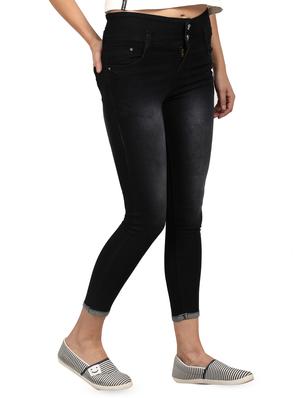 high rise stone wash jeans - 16604161 - Standard Image - 2