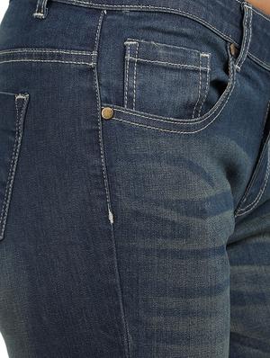 high rise distressed jeans - 16604173 - Standard Image - 5