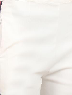 high rise side taped trouser - 16604400 - Standard Image - 5