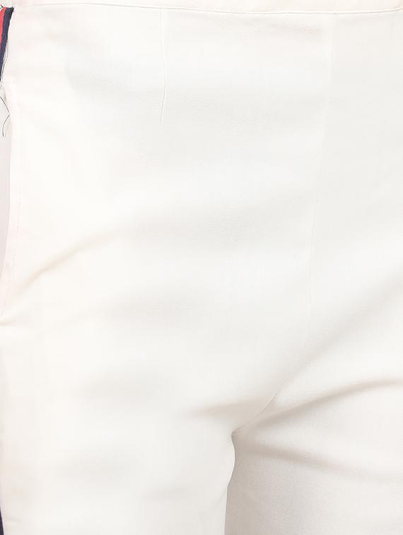 high rise side taped trouser - 16604400 - Zoom Image - 5