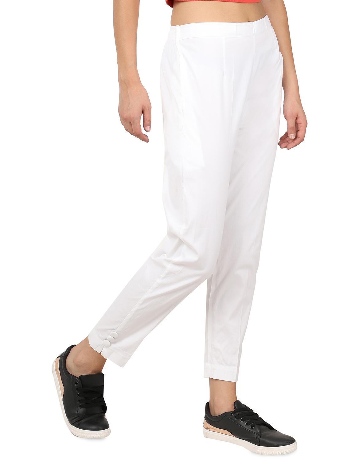 high rise solid trouser - 16604404 - Zoom Image - 2