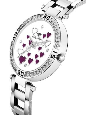 eddy hager round dial analog watch-(eh-415-wh) - 16604644 - Standard Image - 2