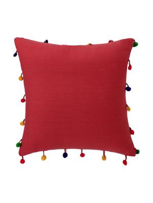 cotton multi lace cushion cover (pack of 2 pcs) - 16605929 - Standard Image - 2