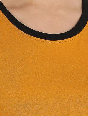 round neck solid tee - 16606076 - Standard Image - 5
