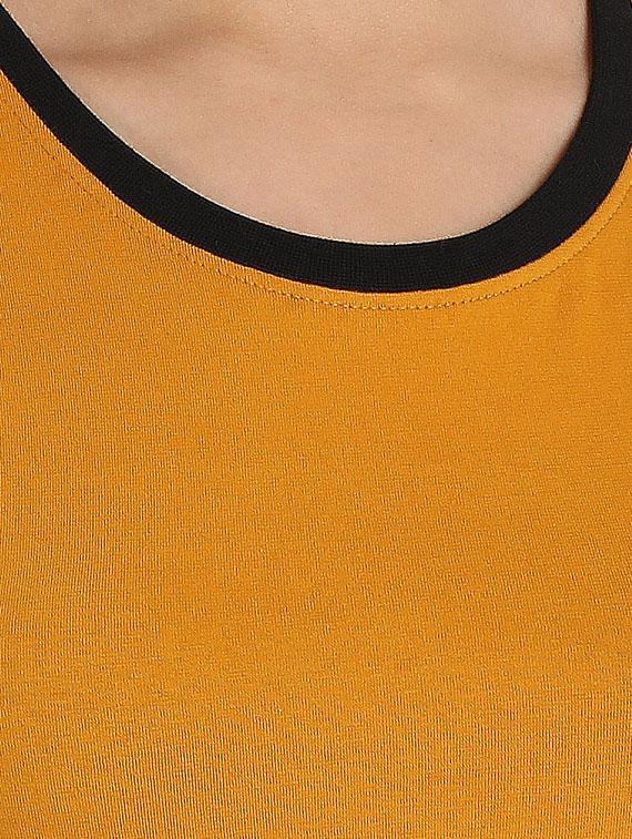 round neck solid tee - 16606076 - Zoom Image - 5