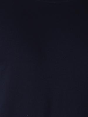 navy blue solid t-shirt - 16608351 - Standard Image - 5