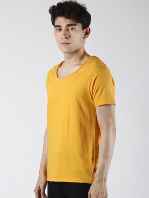 yellow solid t-shirt - 16608369 - Standard Image - 2