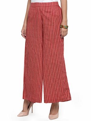 high rise striped palazzo - 16608401 - Standard Image - 2