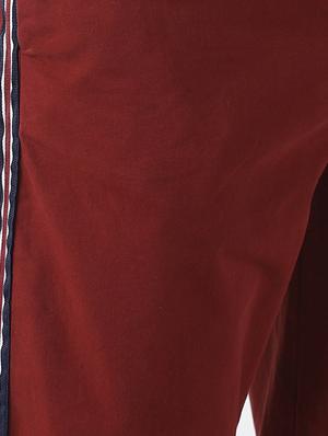 red side taped chinos - 16608540 - Standard Image - 5