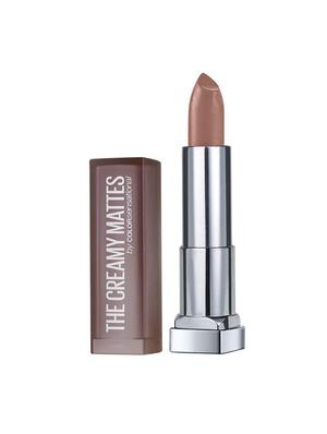maybelline new york color sensational creamy matte lipstick, 631 mysterious mocha - 16610176 - Standard Image - 2