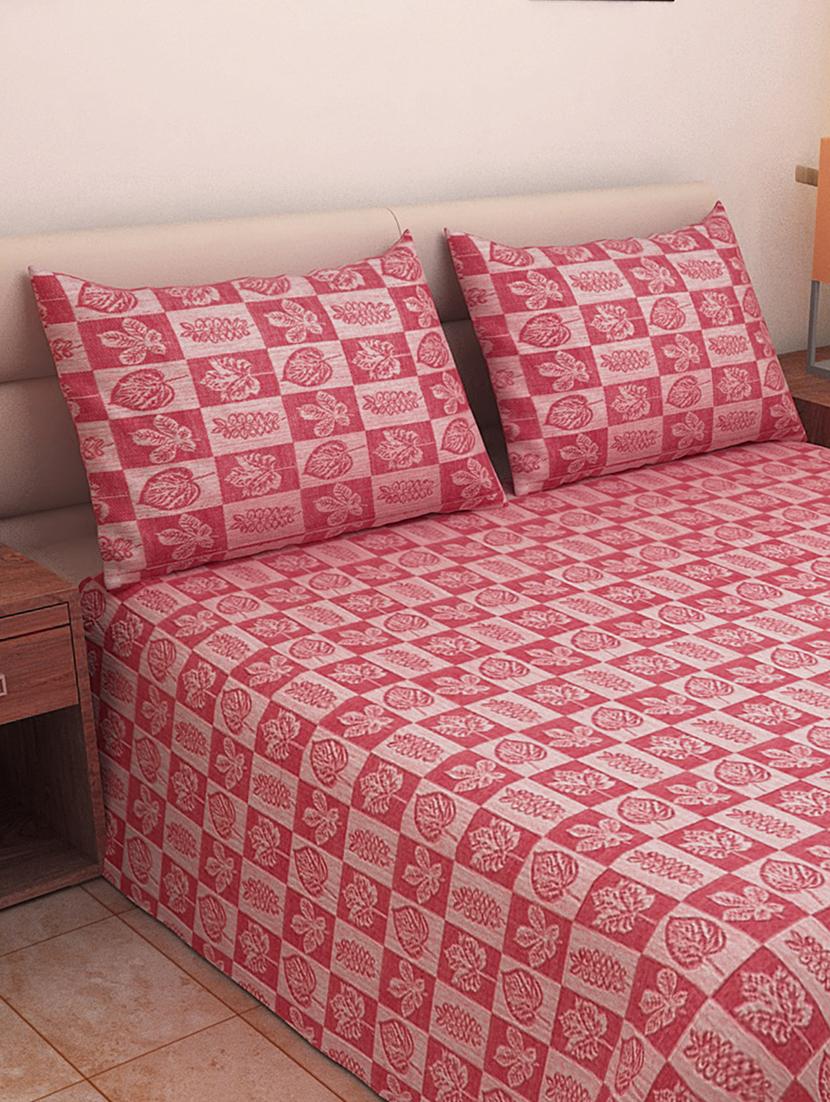 cotton bed cover with 2 pillow covers - 16611222 - Zoom Image - 2