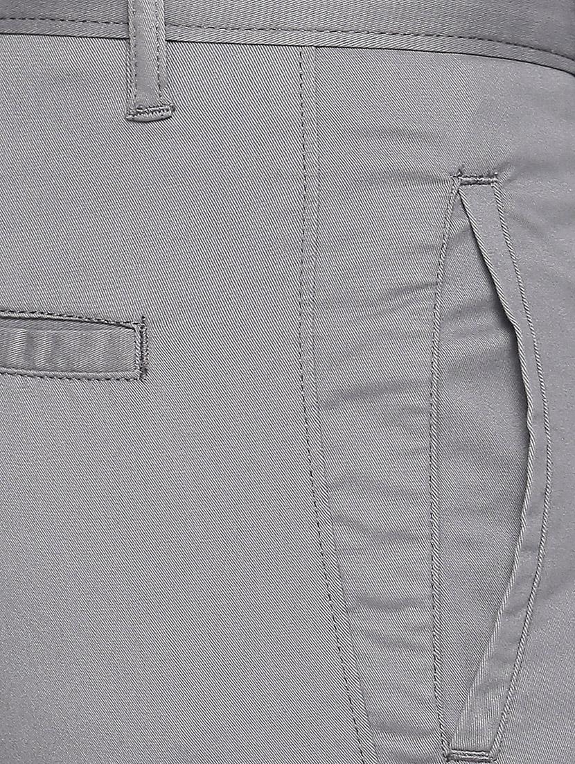 grey solid chinos - 16611392 - Zoom Image - 5