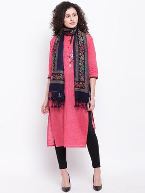 self-design wool shawl - 16611833 - Standard Image - 2