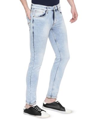 blue light washed jeans - 16612208 - Standard Image - 2