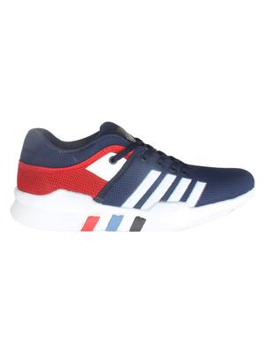 blue mesh lace up sport shoes - 16612260 - Standard Image - 2