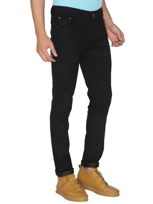 black solid plain jeans - 16613986 - Standard Image - 2