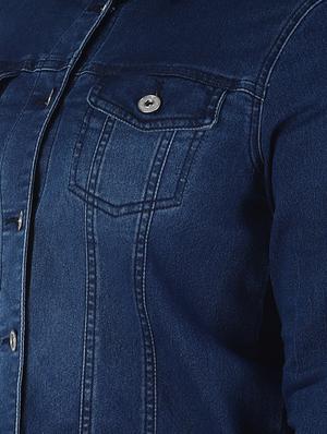 pocket detail denim jacket - 16614147 - Standard Image - 5