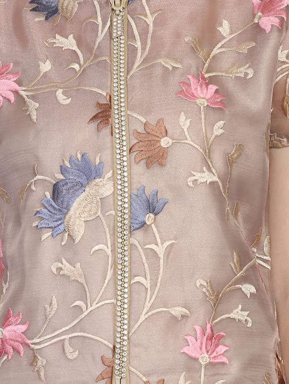 floral embroidered blouse - 16614350 - Zoom Image - 5