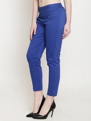 mid rise flat front trouser - 16614664 - Standard Image - 2