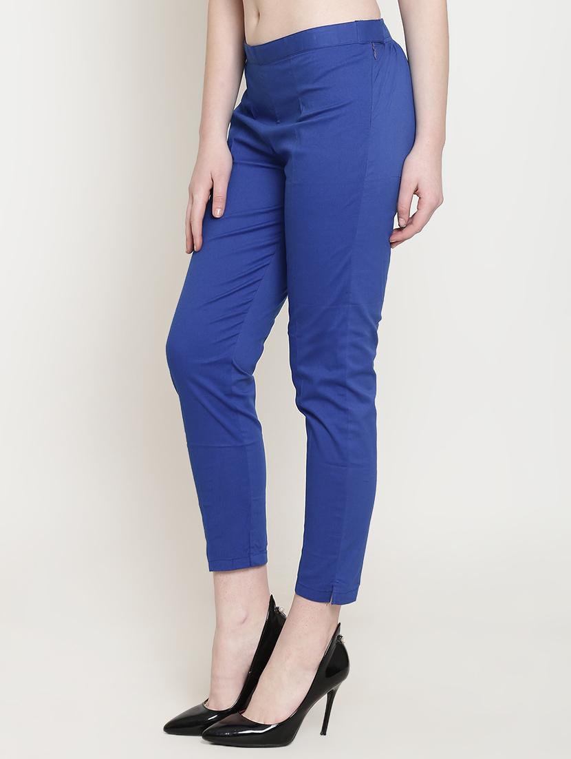 mid rise flat front trouser - 16614664 - Zoom Image - 2
