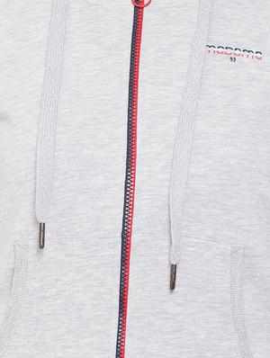 contrast tapping hooded jacket - 16615133 - Standard Image - 5