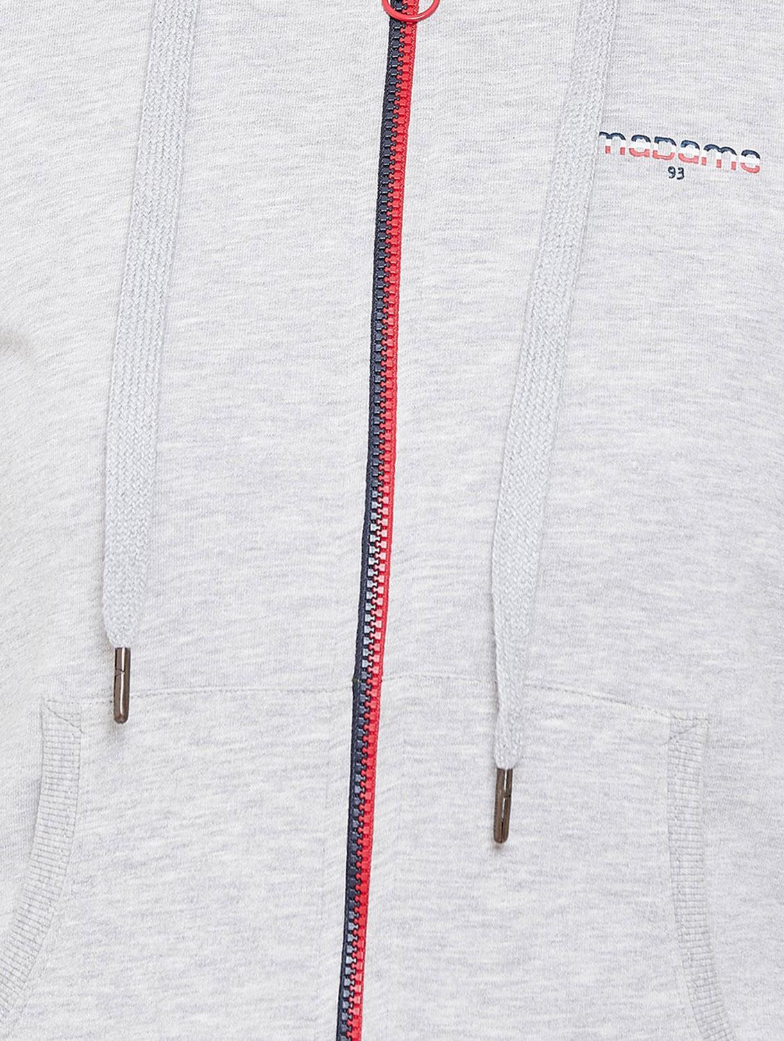 contrast tapping hooded jacket - 16615133 - Zoom Image - 5