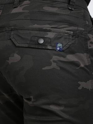 grey camouflage print casual trouser - 16615205 - Standard Image - 5