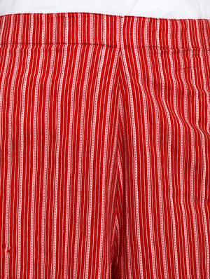 high rise striped palazzo - 16615295 - Standard Image - 5