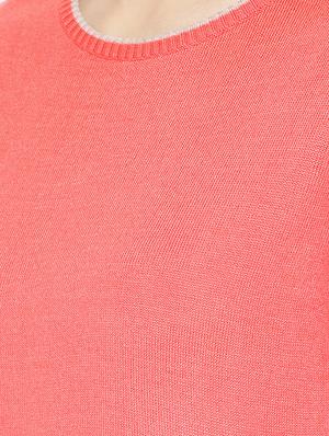 crew neck solid pullover - 16616292 - Standard Image - 5