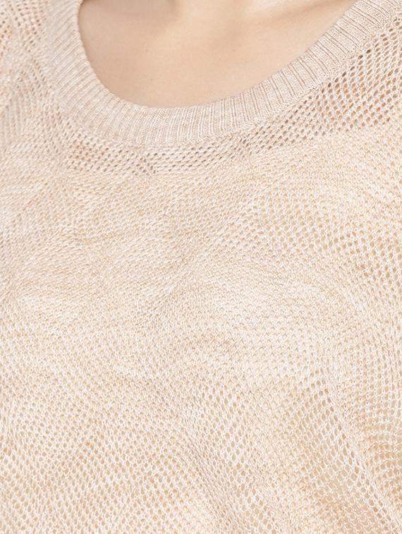 round neck long pullover - 16616297 - Zoom Image - 5
