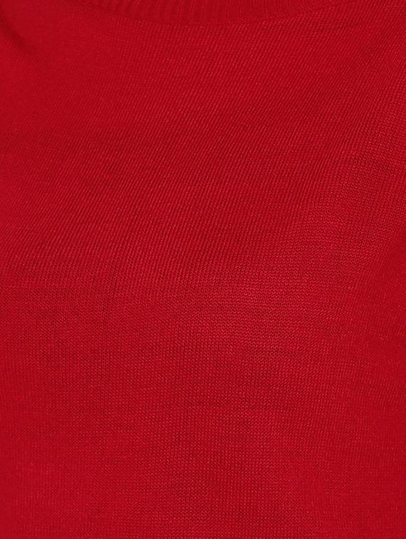 boat neck solid pullover - 16616301 - Zoom Image - 5