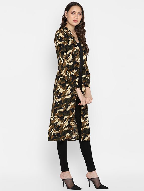 brown rayon shrug - 16616367 - Zoom Image - 2