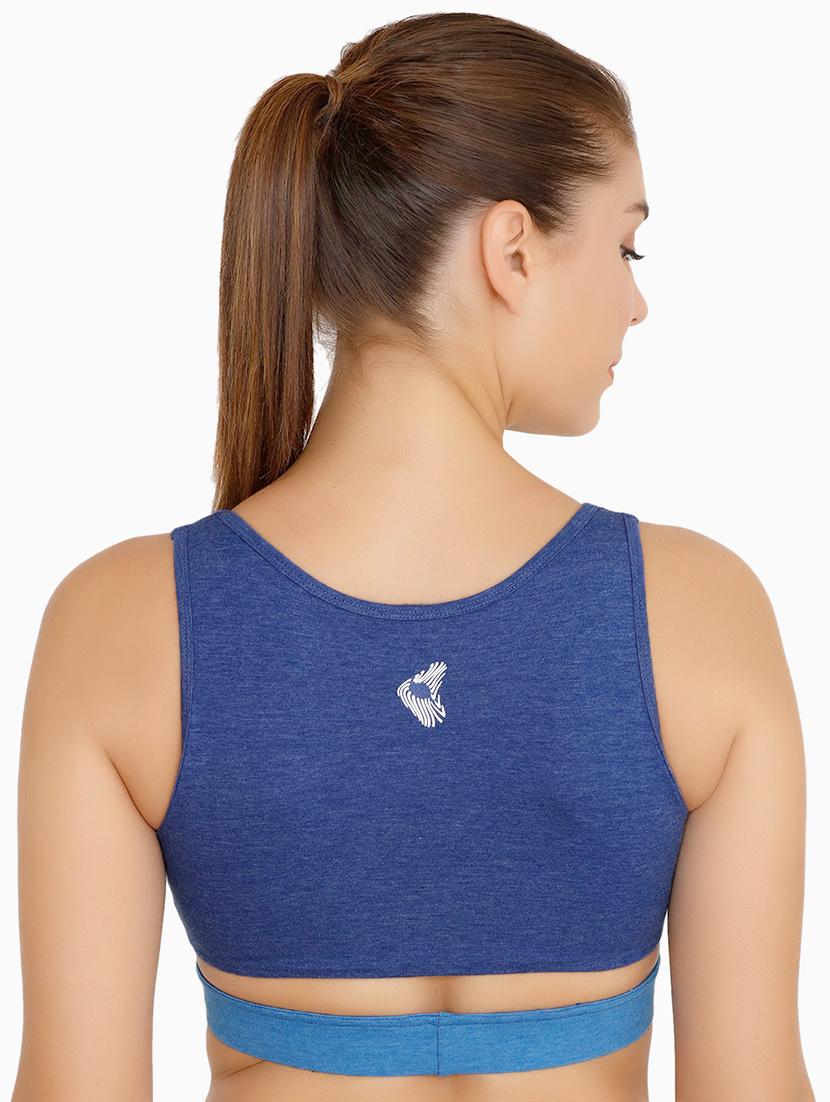 scoop neck sports bra - 16617047 - Zoom Image - 2