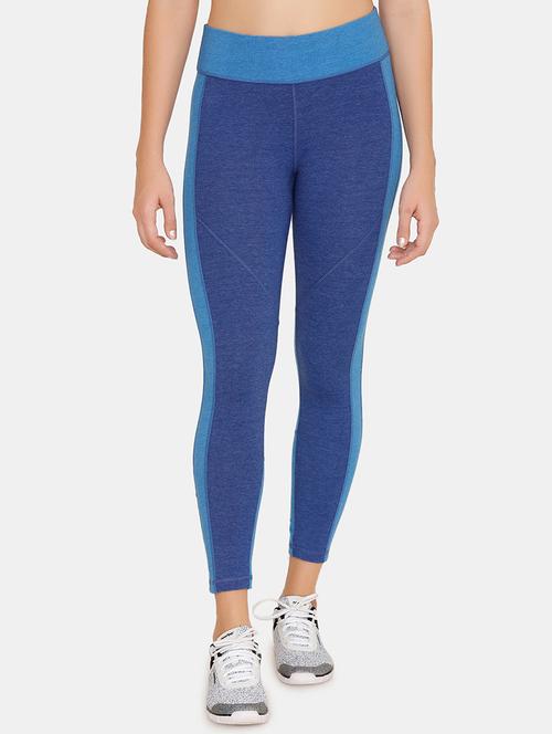 high rise sports leggings - 16617176 - Standard Image - 1
