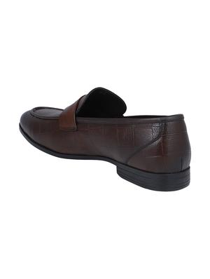 brown leather slip ons - 16618144 - Standard Image - 2