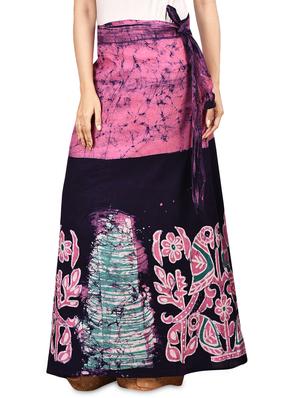 tie knot flared wrap skirt - 16618214 - Standard Image - 2