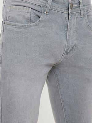 grey light washed jeans - 16618378 - Standard Image - 5