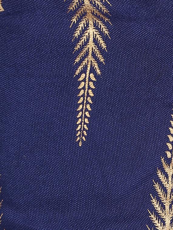 gold print flared kurta - 16618393 - Zoom Image - 5