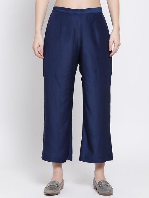 solid straight palazzo - 16618584 - Standard Image - 1