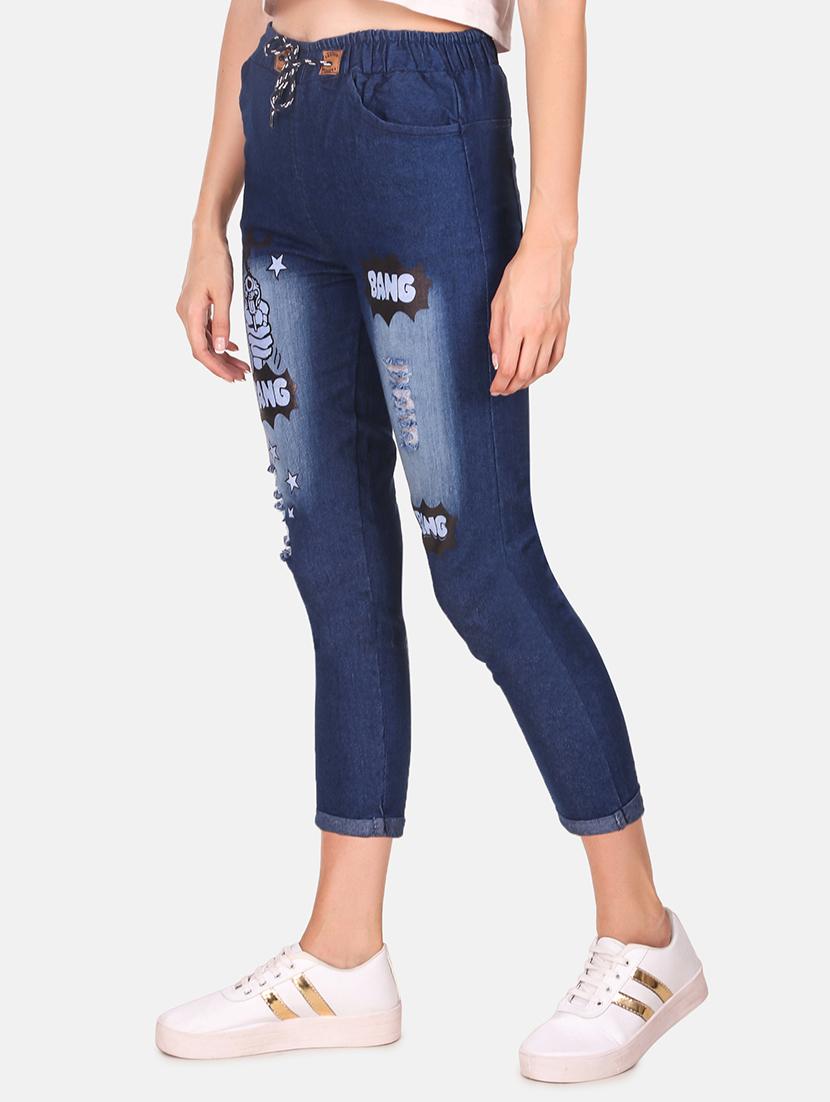 drawstring waist quirky jean - 16618779 - Zoom Image - 2