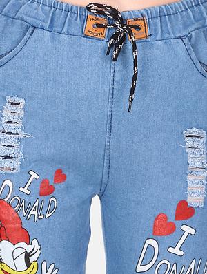 drawstring waist quirky jean - 16618784 - Standard Image - 5